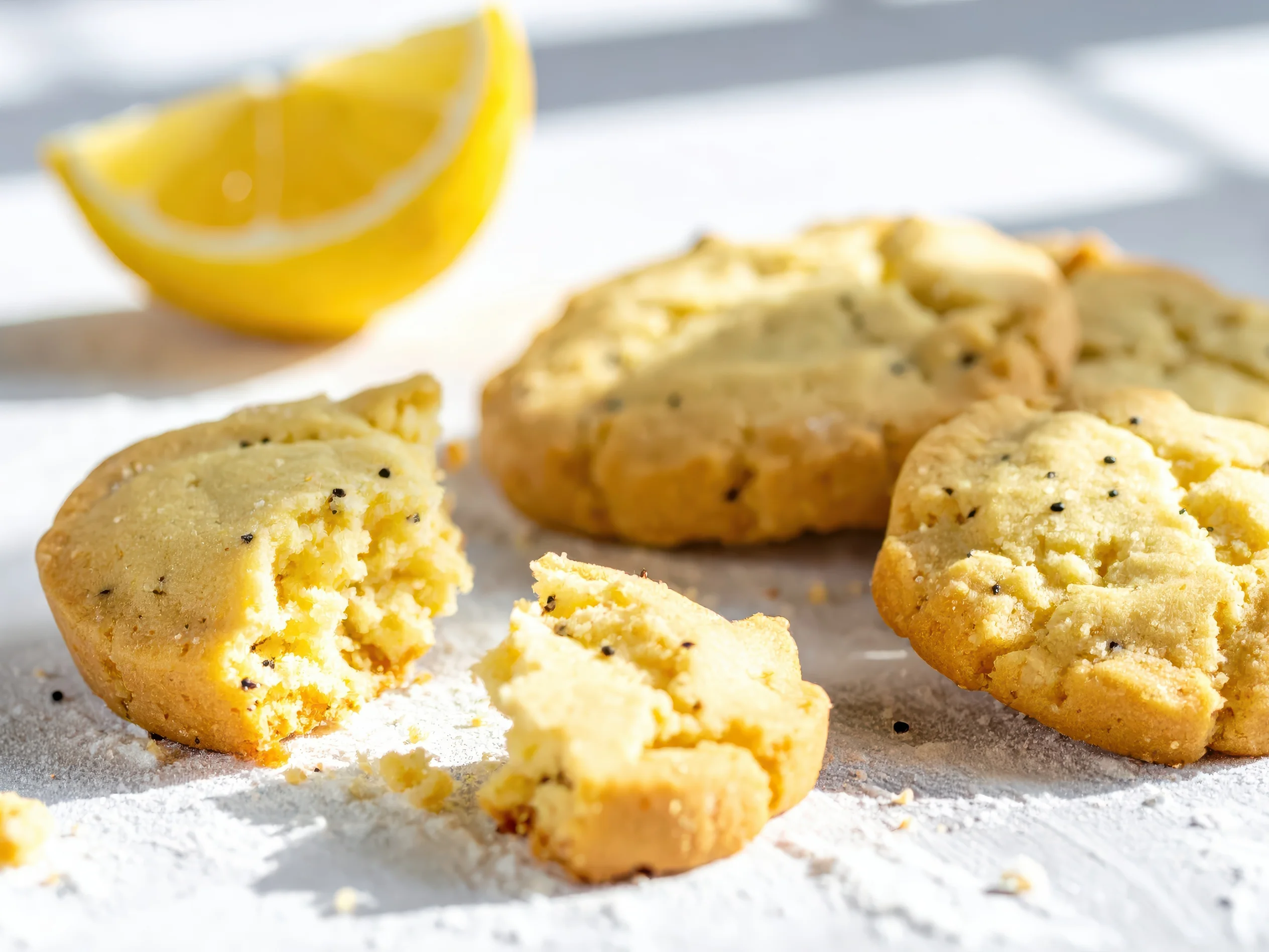 Galletitas de limón sin gluten